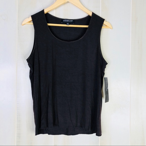 Jones New York Tops - Jones New York Collection Brown Tank Top Size PL